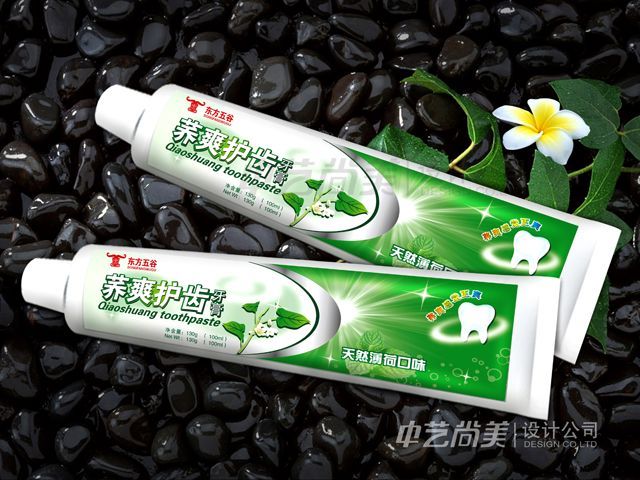 北京东方五谷 荞爽牙膏包装设计