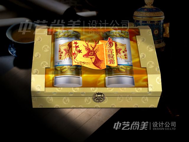 庆和生物 参茸胶囊包装设计