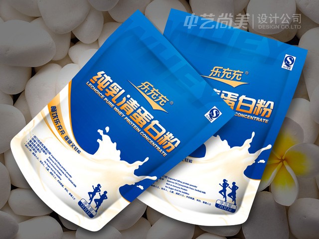 乐充充 蛋白粉包装设计