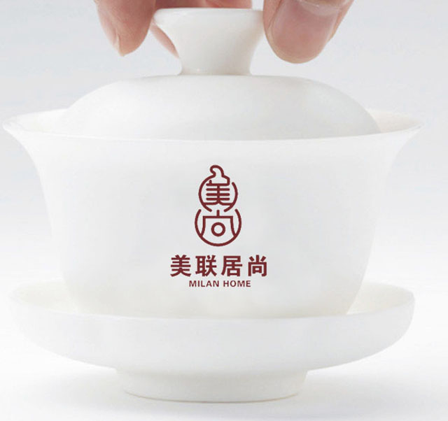 美联居尚 古玩商城标志设计