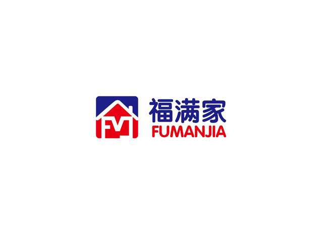 福满家超市 标志设计