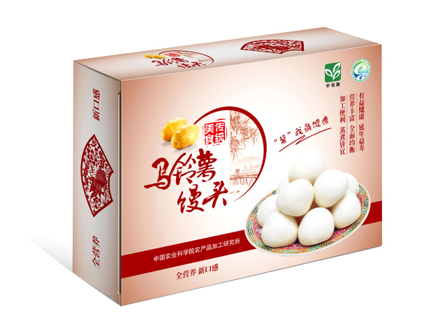 中国农业科学院 马铃薯馒头包装设计