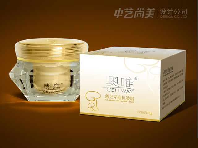 抗皱霜包装设计