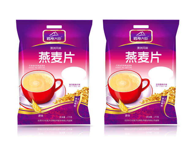 燕麦片 包装设计