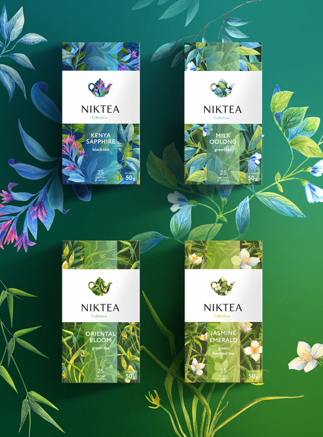 花草茶包装设计