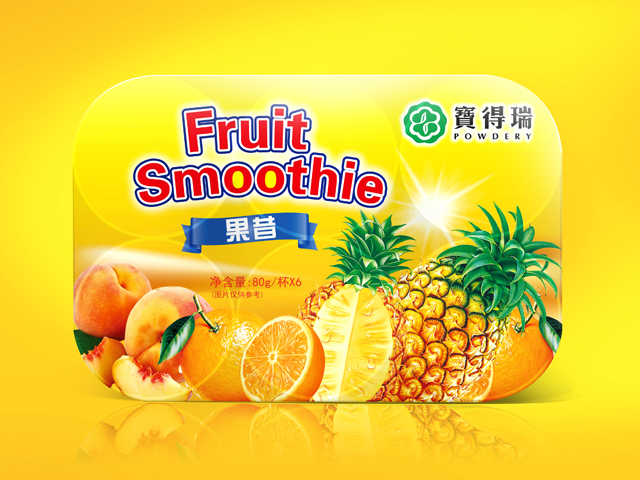 宝得瑞 果昔包装设计