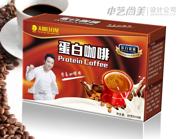 蛋白咖啡 包装设计